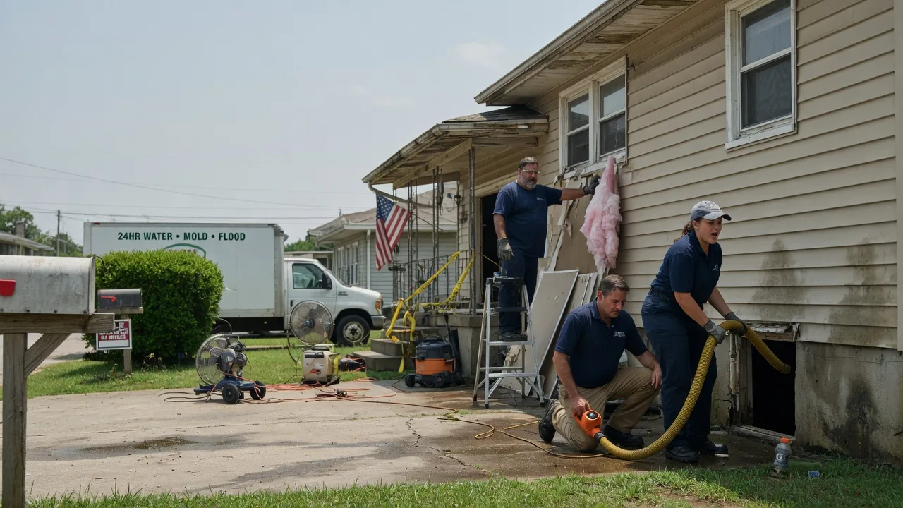 Water Damage Repair in Larsen, WI near me